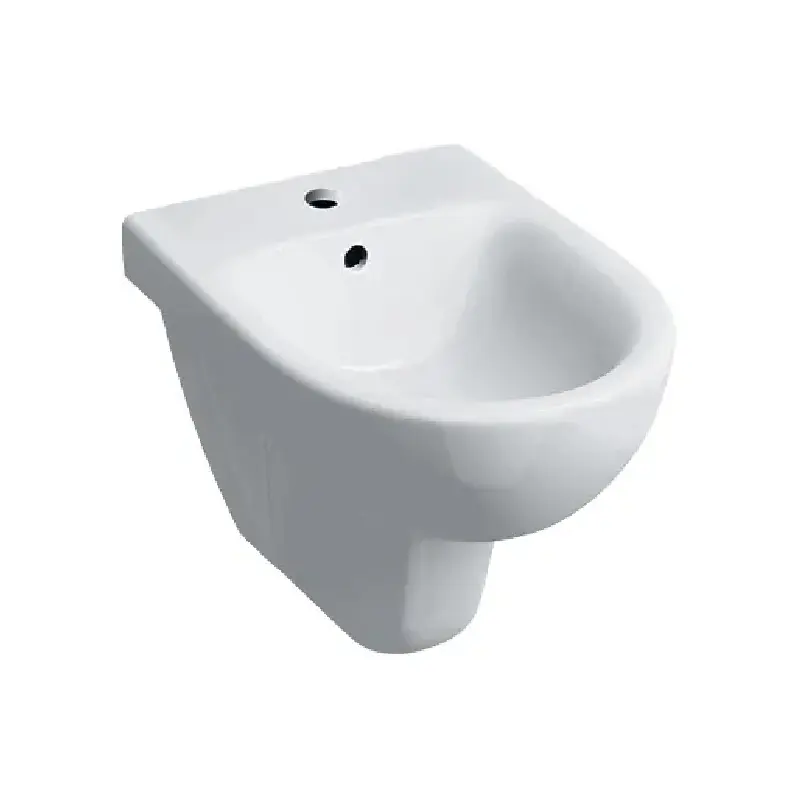 GEBERIT Selnova konzolni bide 500.264.01.1 bela sanitarna keramika, dimenzije 35 × 34,5 × 53 cm, bide za kupatilo
