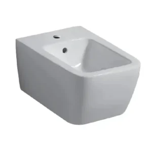 GEBERIT iCon Square konzolni bide 231910000 bela sanitarna keramika, dimenzije 35 × 26 × 54 cm, bide za kupatilo