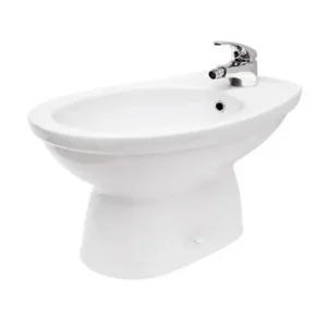 CATALANO Zero Light podni bide BIZE bela keramika, dimenzije 37 × 41 × 48 cm, bide za kupatilo