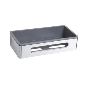BEMETA Cytro polica za tuš plastična 102308226 BEMETA Cytro polica za tuš plastična 102308226, srebrno-siva boja, dimenzije 27,9 × 6,5 × 13,9 cm