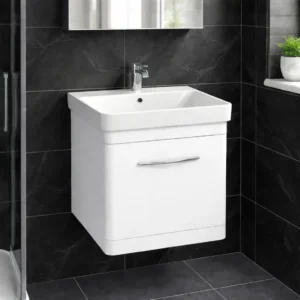 Lavabo sa ormaricem Pino Art Luxor 50 cm bela