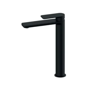Rosan S2 Black 230109B slavina za lavabo visoka crna