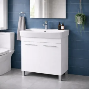 Lavabo sa ormaricem Pino Art Tempo 60 cm bela