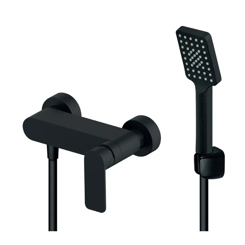 Rosan S2 Black slavina za kadu 237101B crna mat
