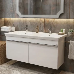 Lavabo sa ormaricem Pino Art Rio 120 cm bela