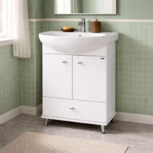 Lavabo sa ormaricem Pino Art Mond 65 cm bela