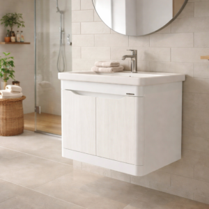 Pino Art Soft White lavabo sa ormarićem 65 cm bela