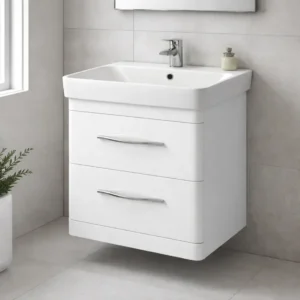 Lavabo sa ormaricem Pino Art Luxor 50 cm bela