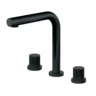 Rosan S2 Black 230309B slavina za lavabo podgradna crna