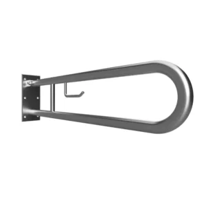 BEMETA Help U rukohvat sklopivi sa držačem toalet papira 813 mm mat 301102282 srebrna