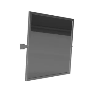 BEMETA Help preklopno ogledalo 600 × 600 mm mat 301401042 srebrna