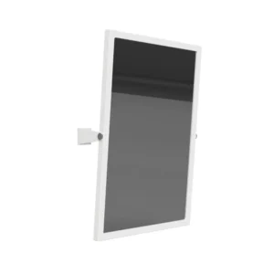 BEMETA Help ogledalo nagibno 400 × 600 mm belo 301401034 za kupatila bez barijera, dimenzije 40 × 60 × 12 cm
