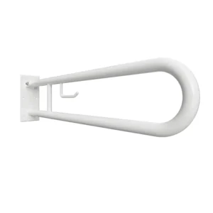 BEMETA Help U rukohvat sklopivi 900 mm beli sa držačem rolopapira 301102294 za kupatila bez barijera, dimenzije 10 × 25 × 91.6 cm