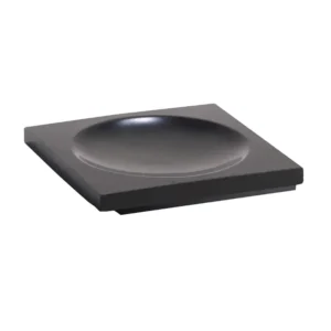 BEMETA Gamma držač sapuna crni 145608310, dimenzije 9.5 × 1.5 × 9.5 cm, za odlaganje sapuna u kupatilu