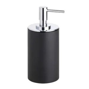 BEMETA Gamma dozator sapuna crni 145609320, zapremina punjenja 250 ml, dimenzije 7.2 × 17.5 × 8.6 cm, za lavabo i kupatilo