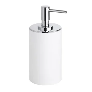 BEMETA Gamma dozator sapuna beli 145709324, zapremina punjenja 250 ml, dimenzije 7.2 × 17.5 × 8.6 cm, za lavabo i kupatilo