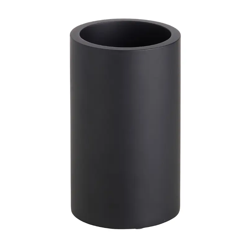 BEMETA Gamma držač čaše crni 145611320, dimenzije 7.2 × 12 × 7.2 cm, za prostor oko lavaboa i kupatila