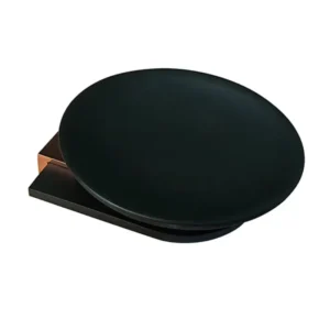 BEMETA Galla držač sapuna 108108020, crna mat i zlatno-bakarna boja, dimenzije 10.7 × 3.4 × 11.5 cm