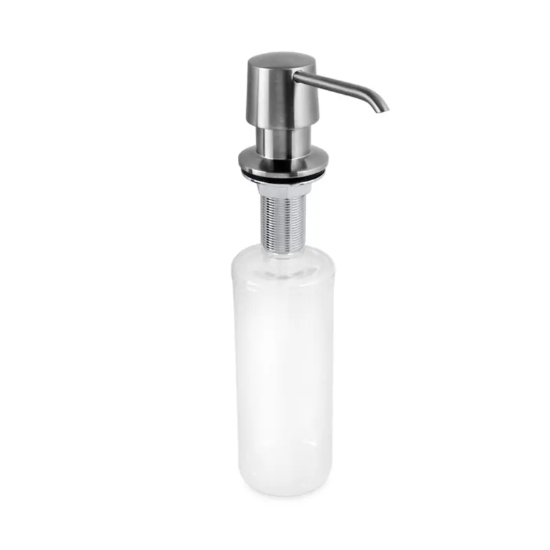 BEMETA Hotel ugradni dozator sapuna 300 ml 152109125, nerđajući čelik i plastika, mat hrom, dimenzije 5.5 × 27 × 12.5 cm