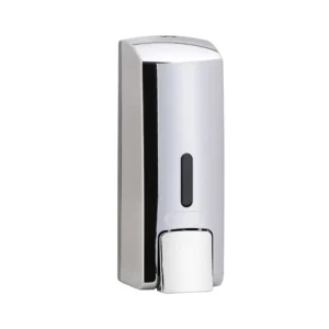 BEMETA Hotel dozator sapuna 300 ml 121209142, hrom visoki sjaj, plastika, dimenzije 6.5 × 18.5 × 7.5 cm