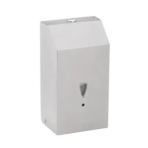 BEMETA Hotel automatski dozator sapuna i dezinfekcionog gela 1100 ml 105109335, nerđajući čelik, mat hrom, dimenzije 14.2 × 26.8 × 10.2 cm