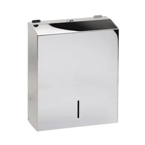 BEMETA Hotel dispenzer papirnih ubrusa 113103041, nerđajući čelik, hrom visoki sjaj, dimenzije 28 × 35 × 10.5 cm