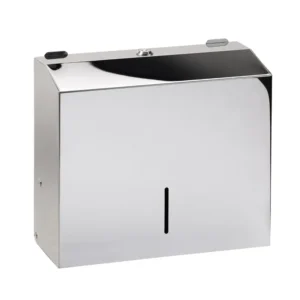 BEMETA Hotel dispenzer papirnih ubrusa 113103031, nerđajući čelik, hrom visoki sjaj, dimenzije 28 × 24.5 × 10.5 cm