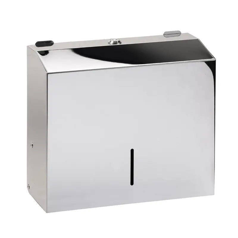 BEMETA Hotel dispenzer papirnih ubrusa 113103031, nerđajući čelik, hrom visoki sjaj, dimenzije 28 × 24.5 × 10.5 cm