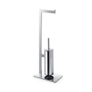 BEMETA Beta stalak sa WC četkom i držačem toalet papira 132836012, hrom visoki sjaj, dimenzije 15 × 71 × 25.5 cm