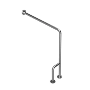 BEMETA Help rukohvat pod-zid levi 600 × 600 mm 301112131 srebrna