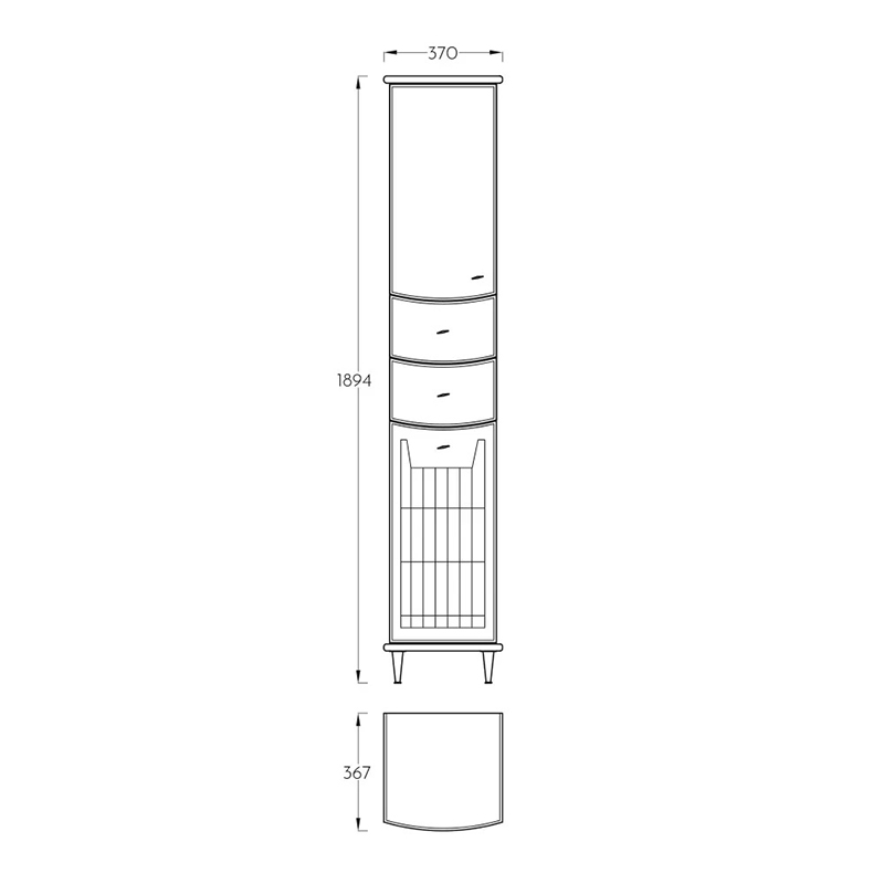 PINO ART Mond barbados K vertikala (0037) - Slika 5