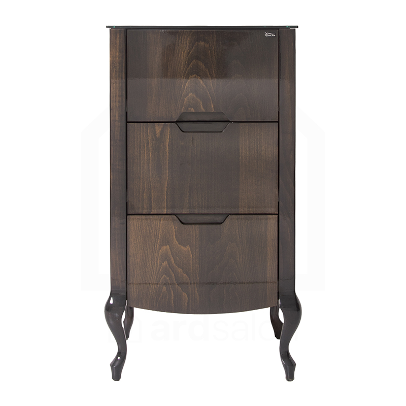 PINO ART Rustik V braon kupatilski ormarić sa fiokama (0136)