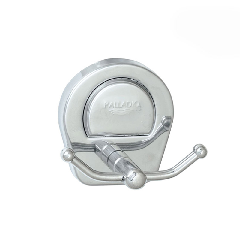 Dvostruka zidna vešalica Palladio u hromiranoj završnoj obradi