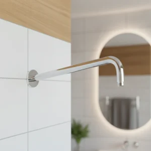 Herz Unitas Pure zidni izliv za tuš ružu 42 cm (UH12207)