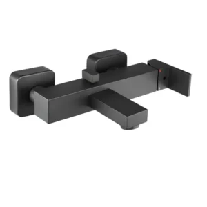 Herz Unitas SQ Black UH00360B slavina za kadu Herz Unitas SQ Black UH00360B slavina za kadu mat crna