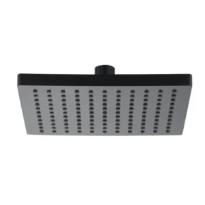 Herz Unitas SQ Black UH12112B nadglavna tuš ruža 200x200 mm