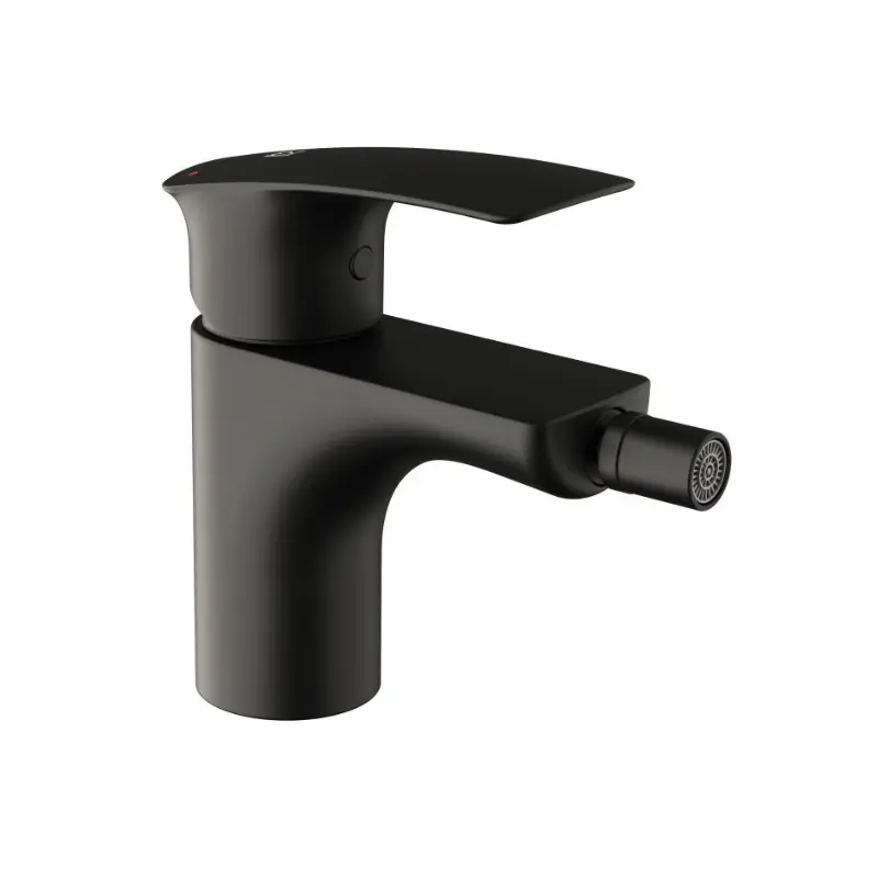 Herz Unitas Elite Black UH00588B mat crna slavina za bide sa podesivim izlivom