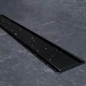 Peštan Confluo Primo Compact Line tuš kanalica 85 cm crna mat 13702526