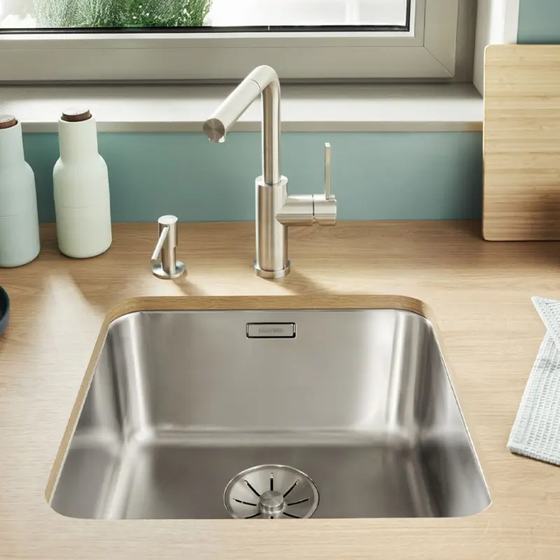 Blanco Solis 400-U podgradna sudopera 44x44 cm brušeni inox 526117