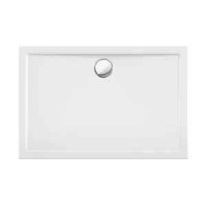 Aquaestil Teso pravougaona tuš kada 110×80 cm bela akrilna šifra 6034820