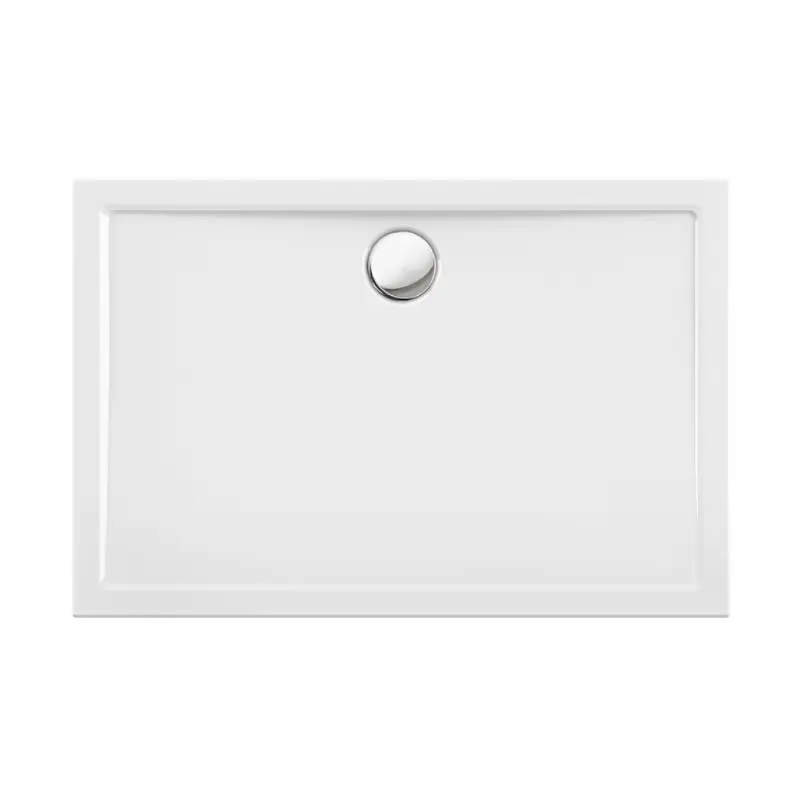 Aquaestil Teso pravougaona tuš kada 110×80 cm bela akrilna šifra 6034820
