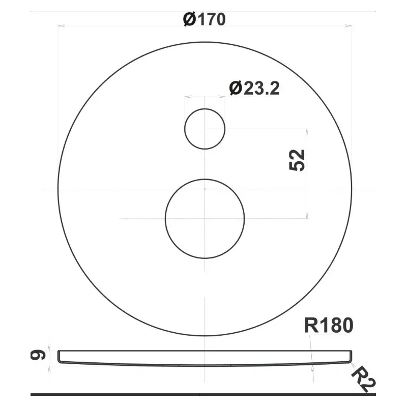 Herz Unitas Fresh F91 maska za ugradnu slavinu za kadu (UH12260) - Slika 3