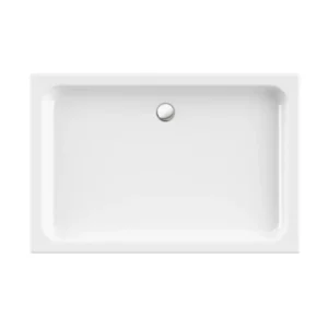 Aquaestil Odra pravougaona tuš kada sa oblogom 100×80 cm bela akrilna šifra 6071590