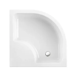 Aquaestil Čikola S R90 duboka tuš kada sa oblogom 90×90 cm bela akrilna šifra 6070500