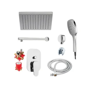Herz Unitas Infinity UH00371 ugradni tuš set 8u1 sa tuš ružom i tuš ručicom hrom