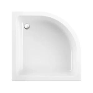 Aquaestil Čikola R90 duboka tuš kada sa oblogom 90×90 cm bela akrilna šifra 6070140