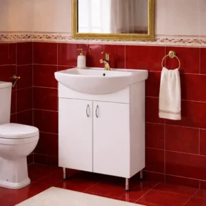Lavabo sa ormaricem Đorđević Eco 65 cm bela