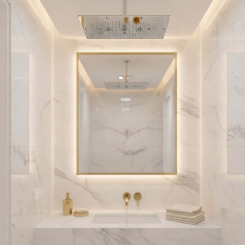 Hansgrohe Raindance Rainmaker nadglavna tuš ruža 680×460 mm 3jet bez osvetljenja (28417000)