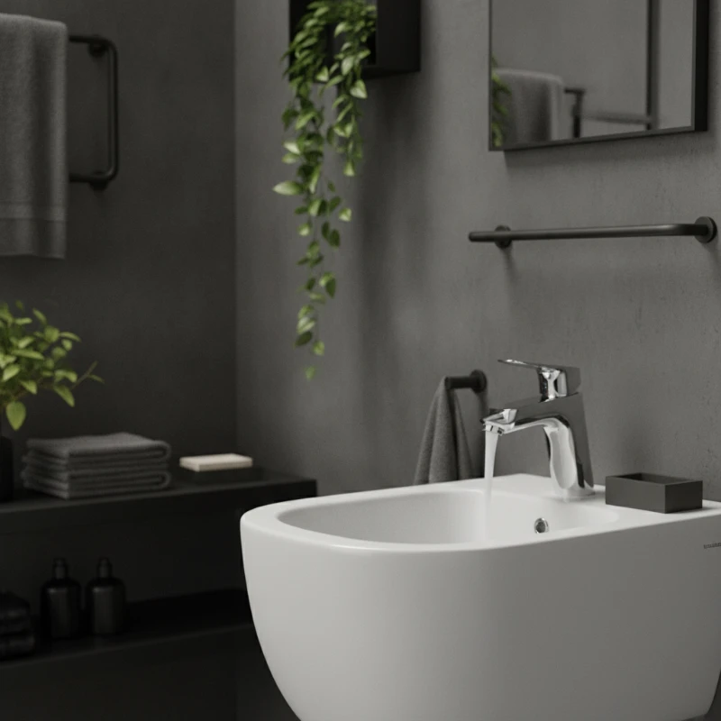 HANSGROHE Slavina za bide sa nadsklopom logis 70 71204000