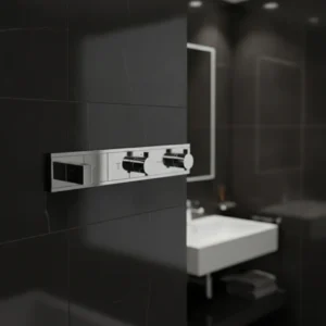 Hansgrohe RainSelect maska za ugradnu slavinu za kadu sa termostatom i integrisanim držačem tuš ručice (15355000)